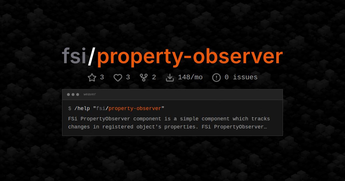 fsi/property-observer