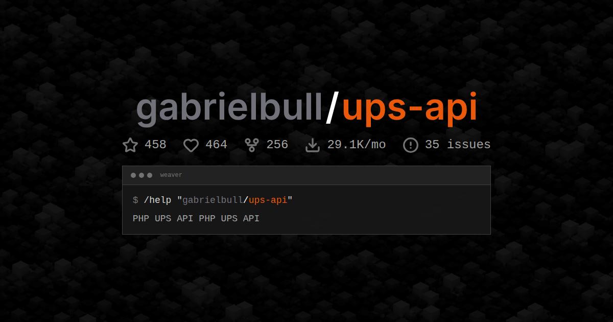 gabrielbull/ups-api