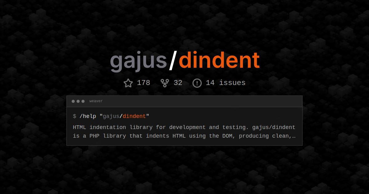 gajus/dindent