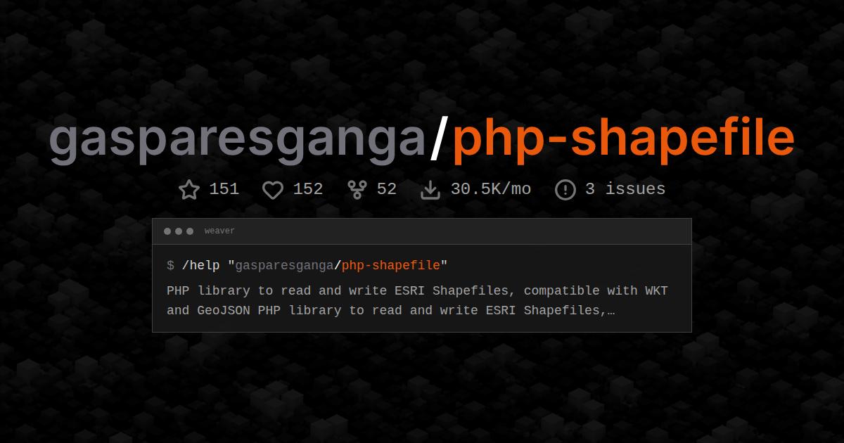 gasparesganga/php-shapefile