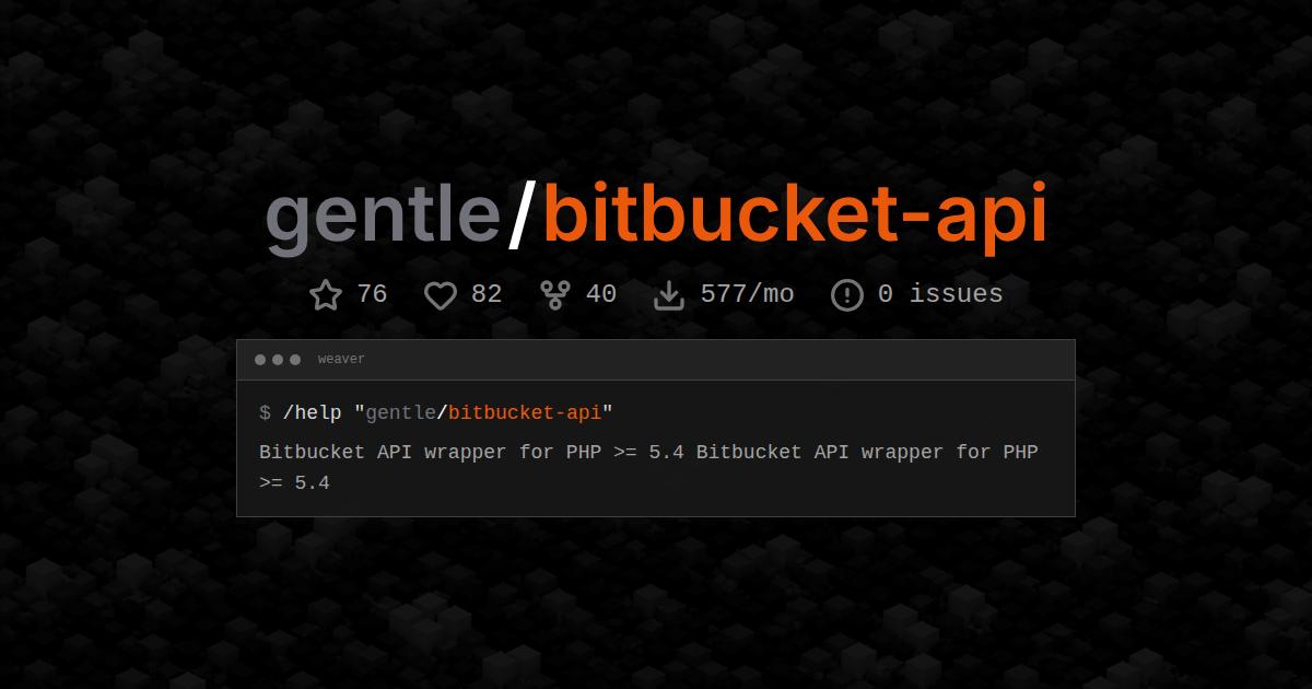 gentle/bitbucket-api