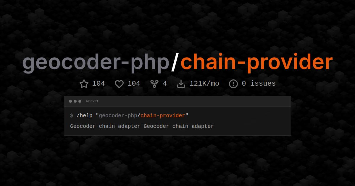 geocoder-php/chain-provider