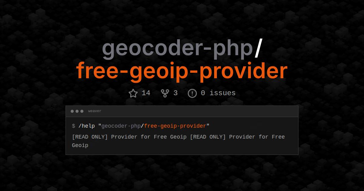 geocoder-php/free-geoip-provider