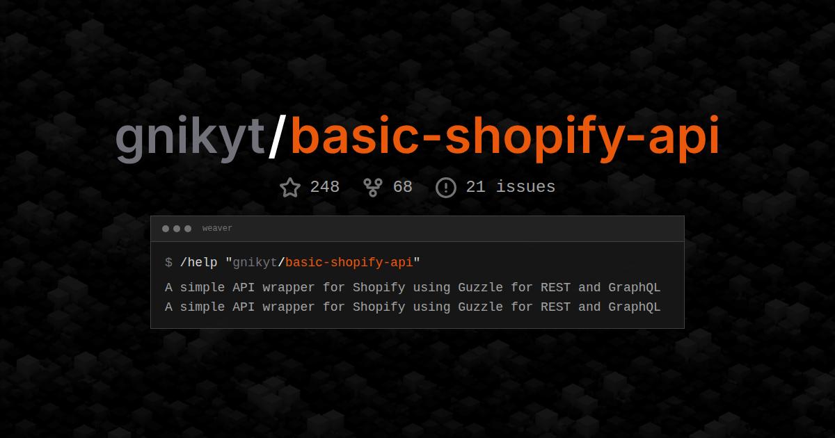 gnikyt/basic-shopify-api