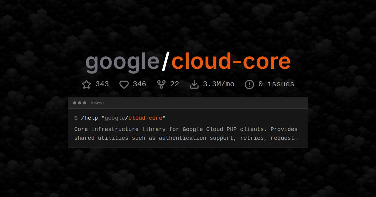 google/cloud-core