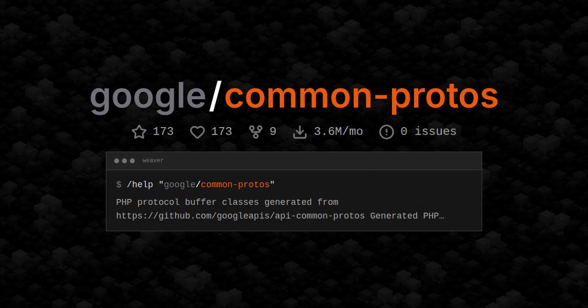 google/common-protos