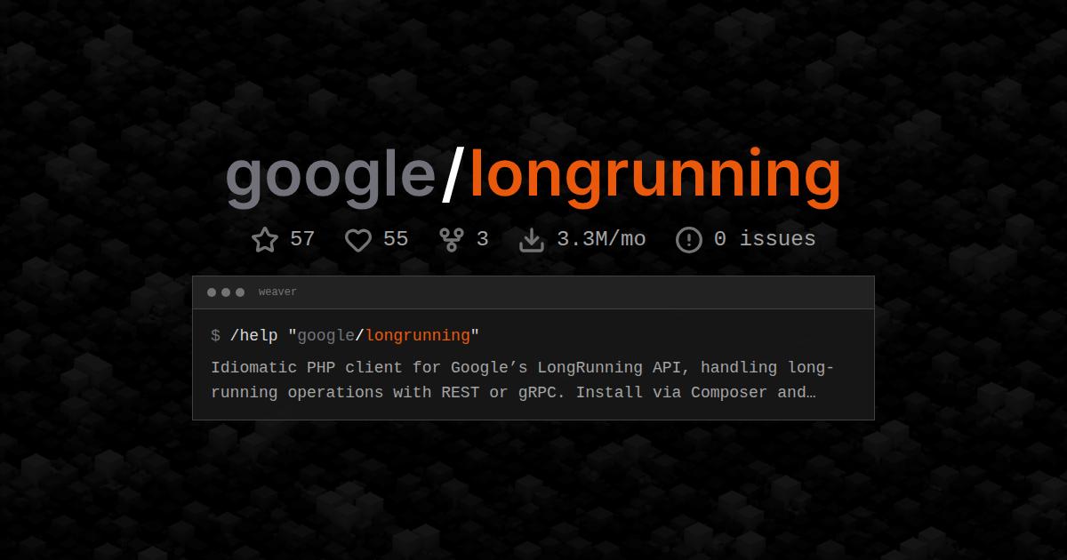 google/longrunning