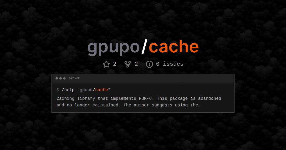gpupo/cache