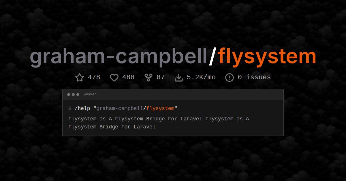 graham-campbell/flysystem
