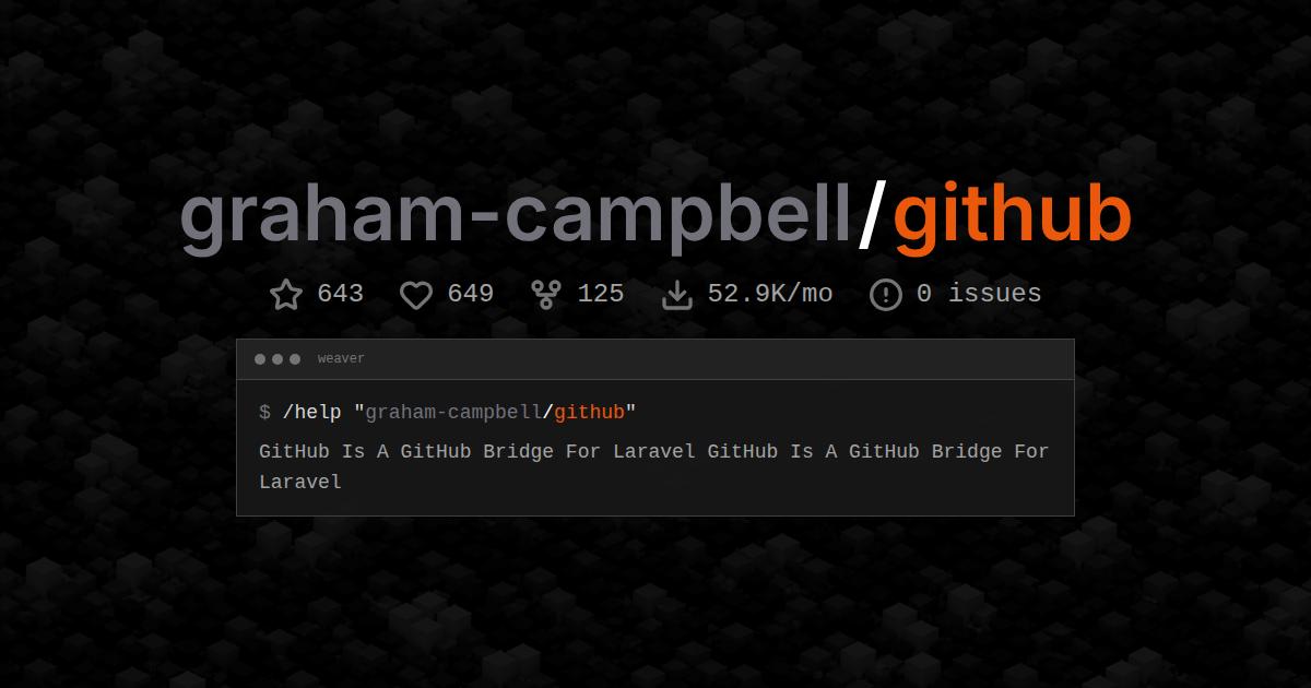 graham-campbell/github