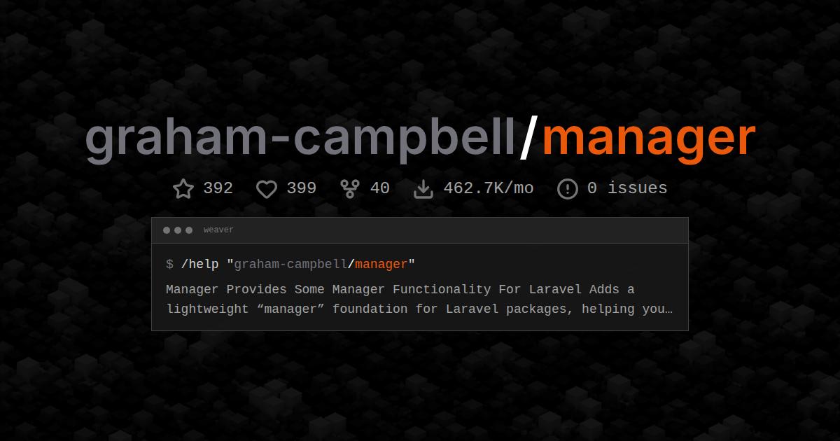 graham-campbell/manager