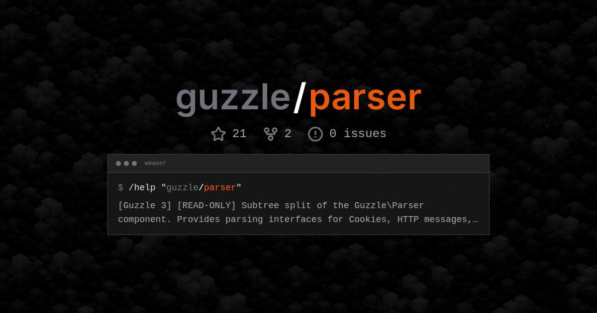 guzzle/parser