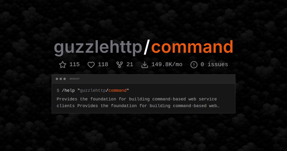 guzzlehttp/command