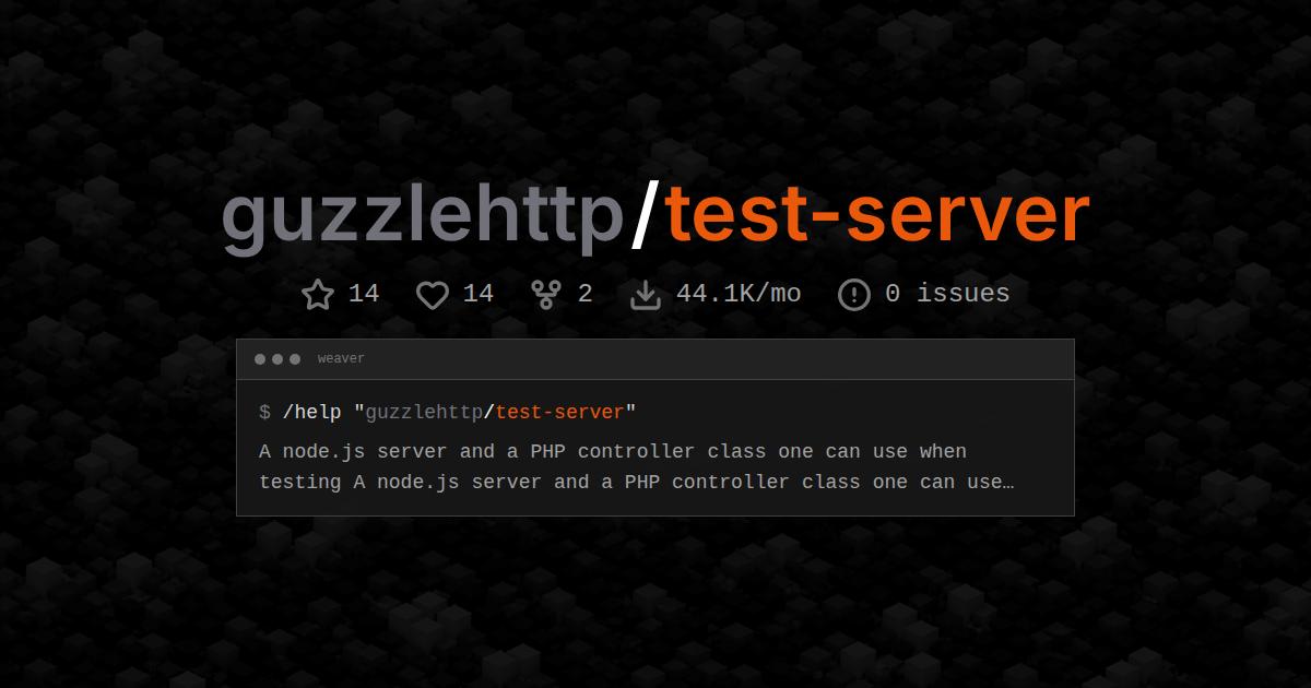 guzzlehttp/test-server