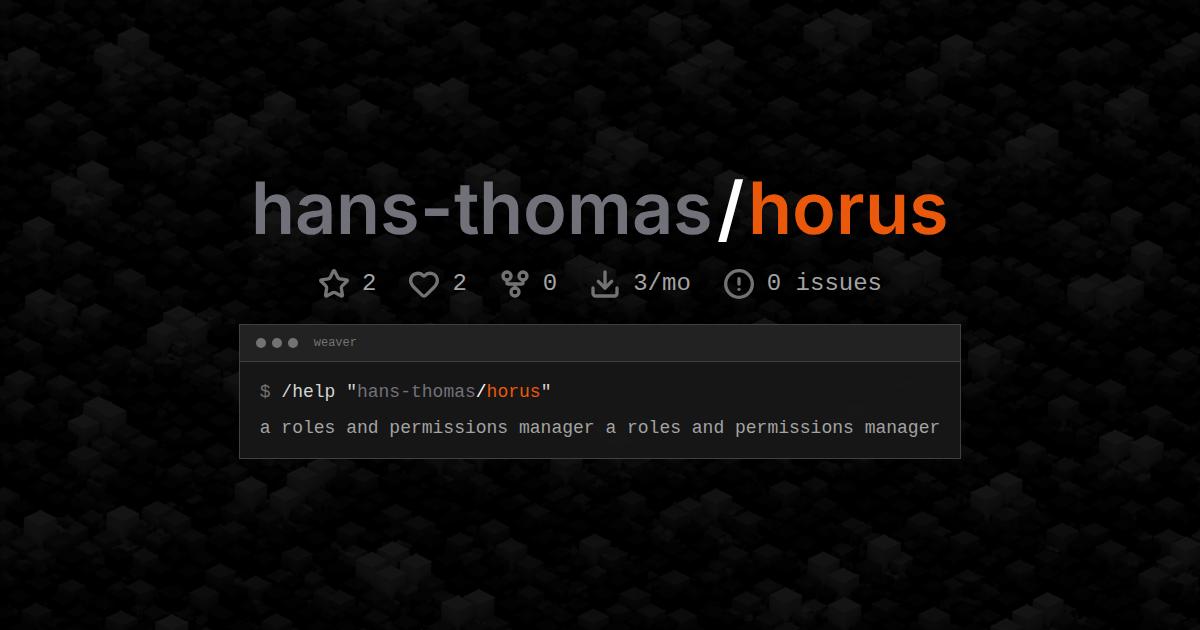 hans-thomas/horus