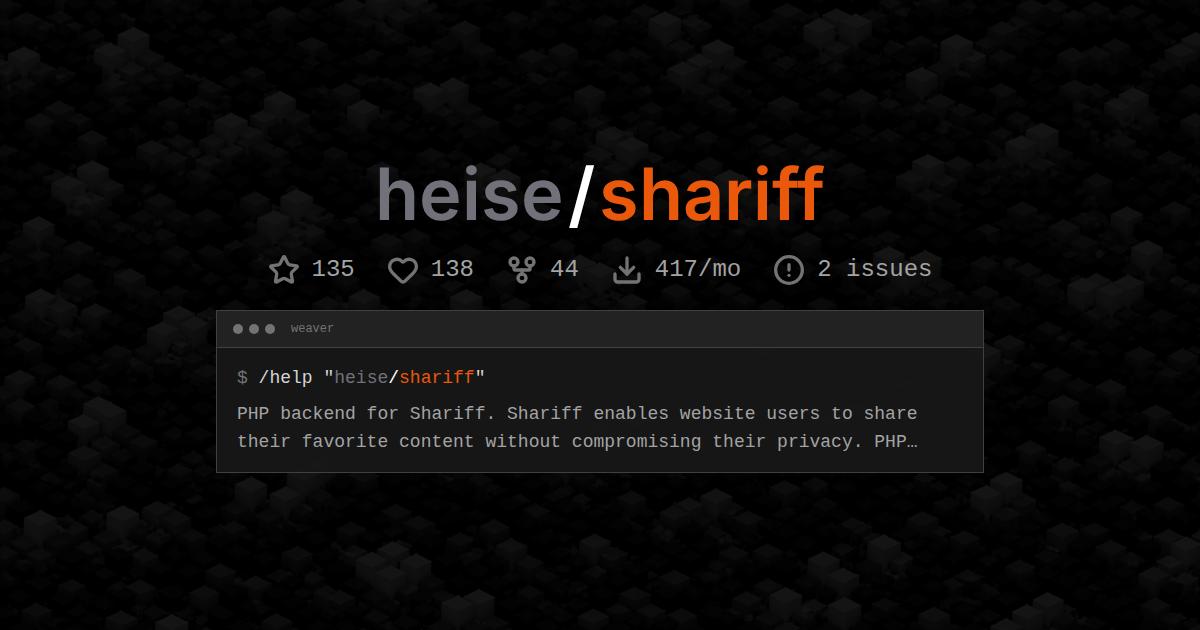 heise/shariff