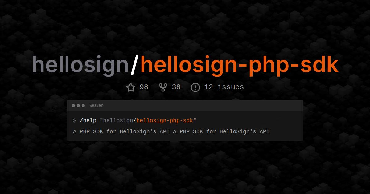 hellosign/hellosign-php-sdk