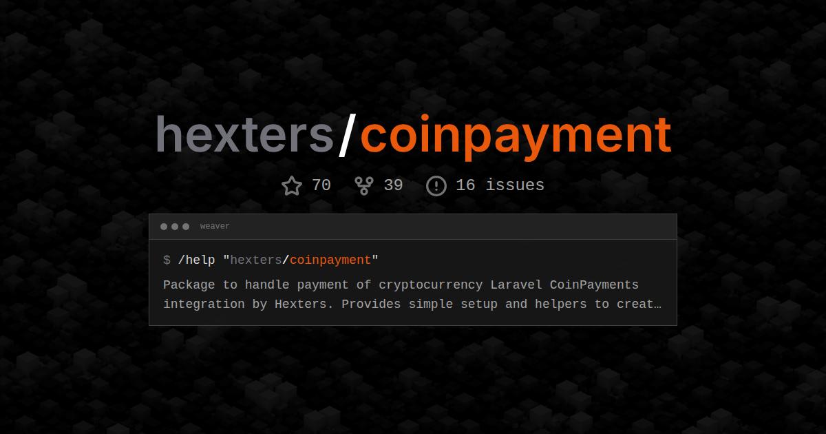 hexters/coinpayment