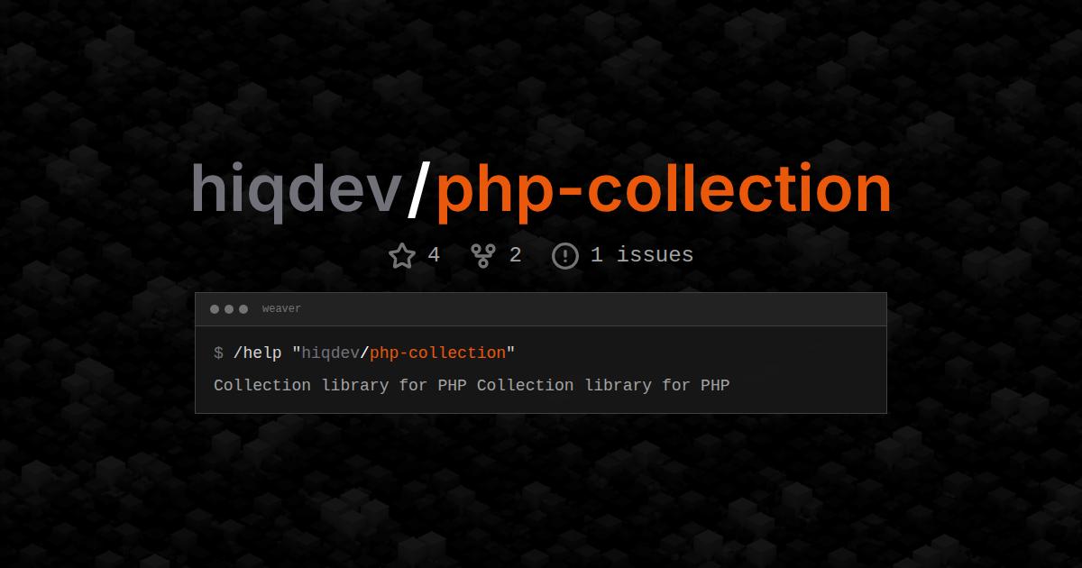 hiqdev/php-collection