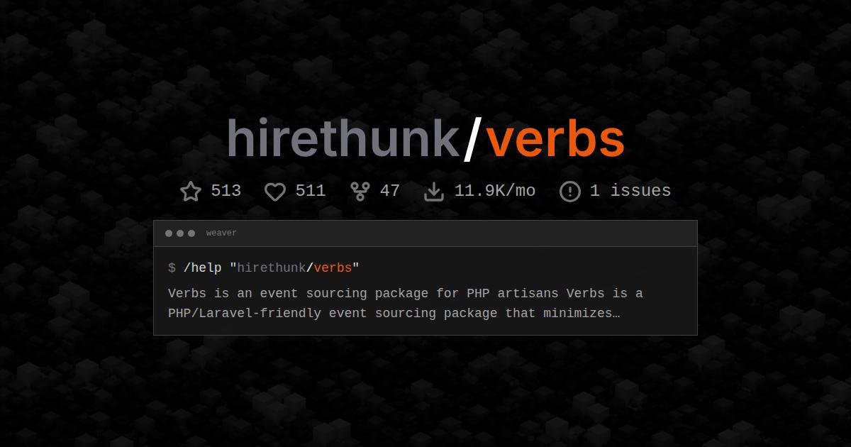 hirethunk/verbs