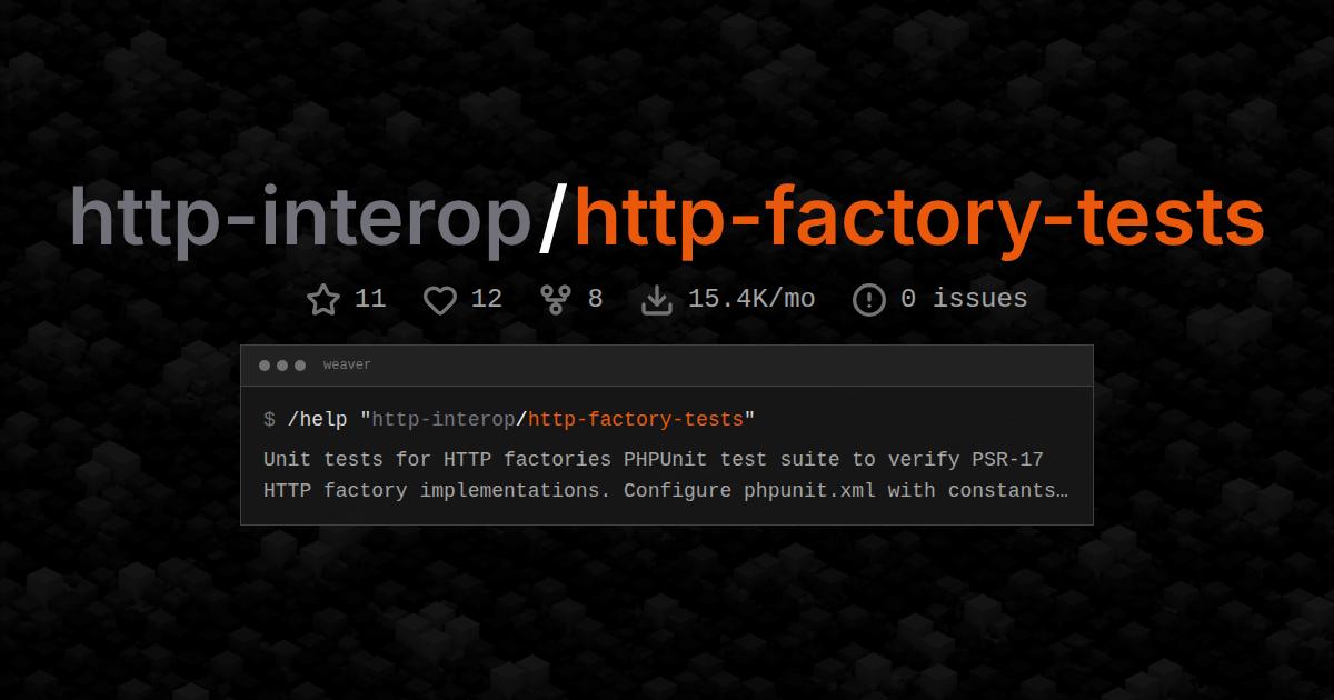 http-interop/http-factory-tests