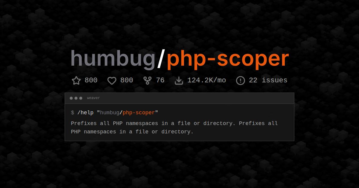 humbug/php-scoper