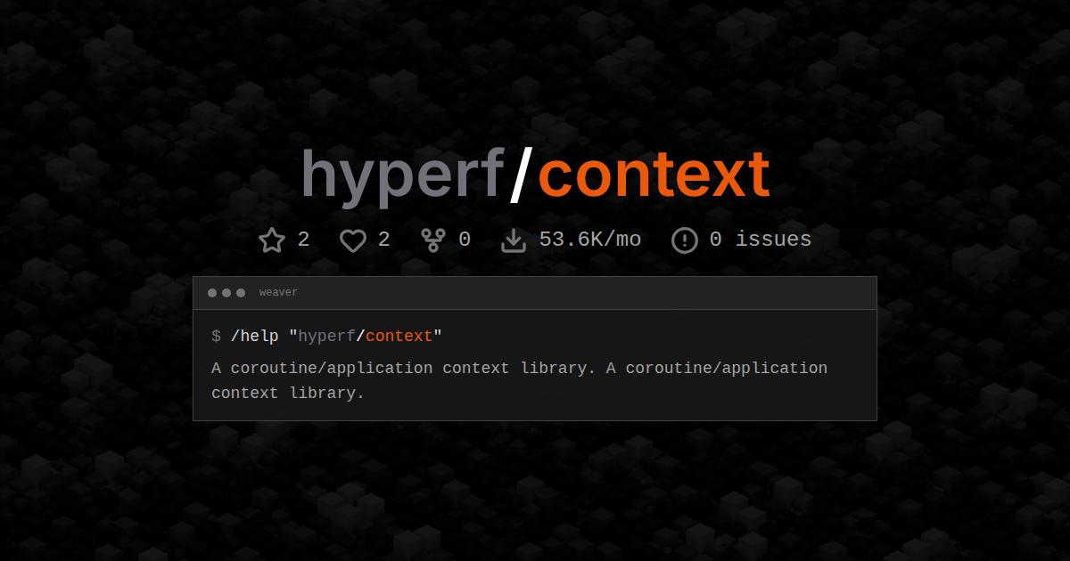 hyperf/context