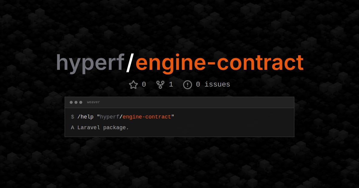 hyperf/engine-contract