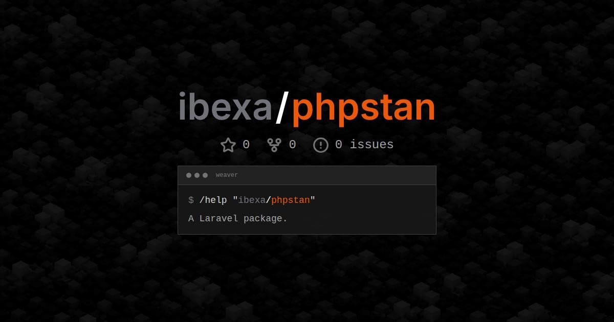 ibexa/phpstan