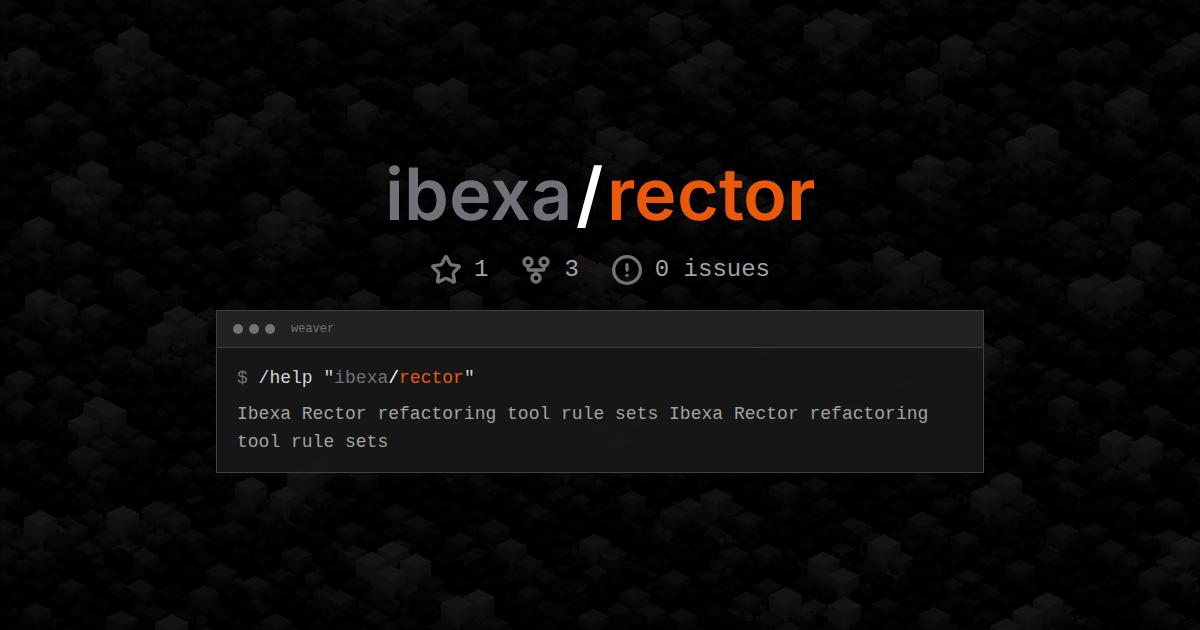 ibexa/rector