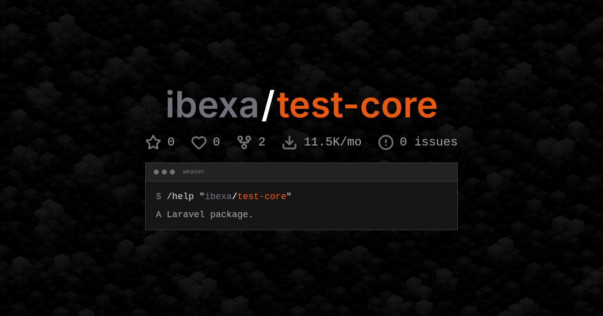 ibexa/test-core