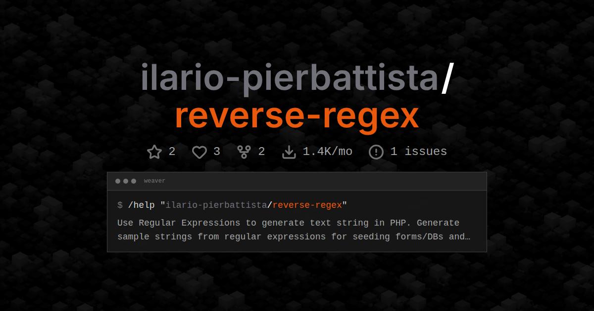 ilario-pierbattista/reverse-regex