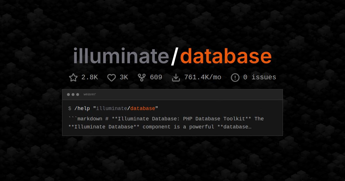 illuminate/database