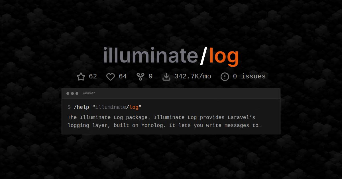 illuminate/log