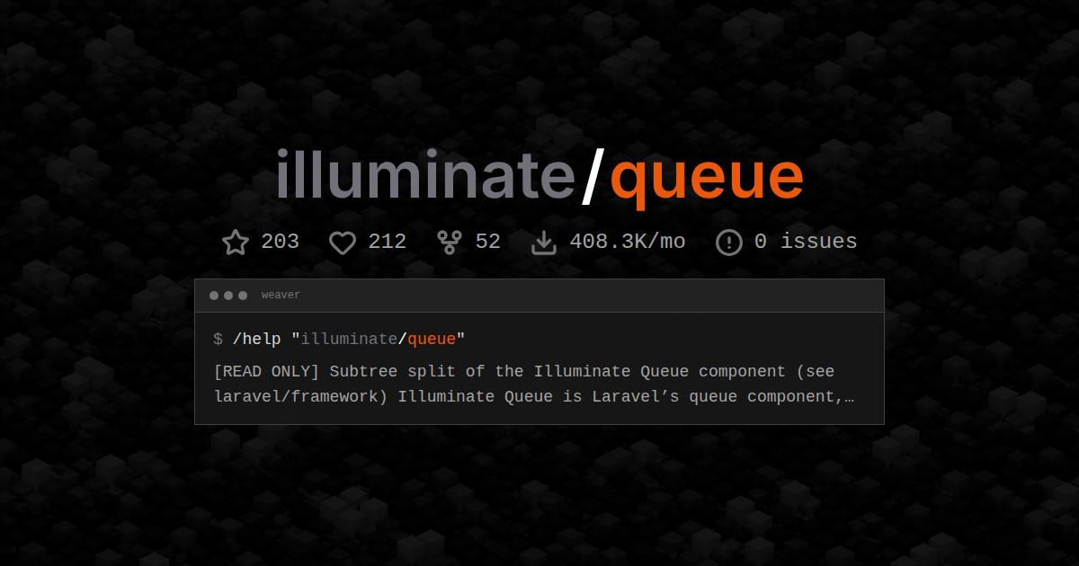 illuminate/queue