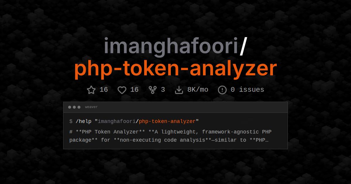 imanghafoori/php-token-analyzer