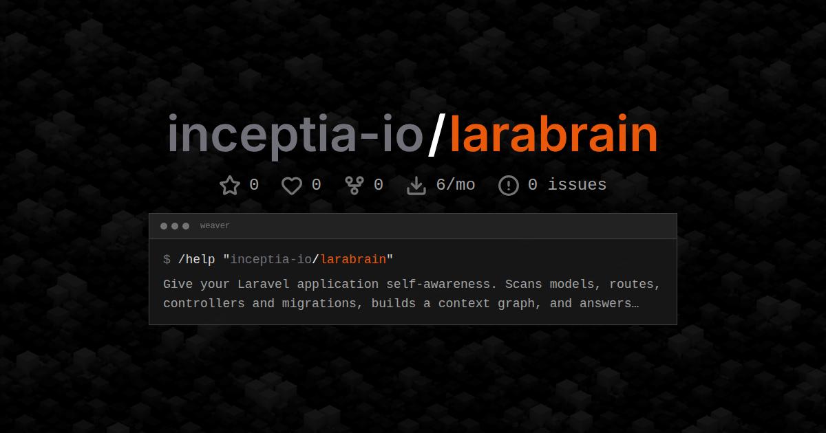 inceptia-io/larabrain