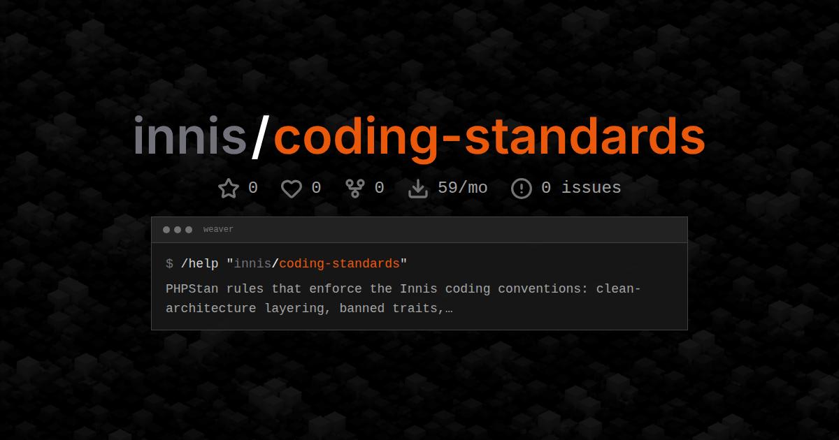 innis/coding-standards