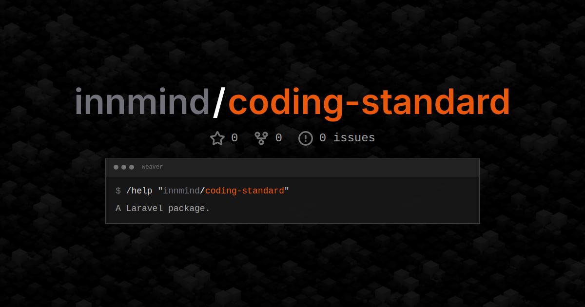 innmind/coding-standard
