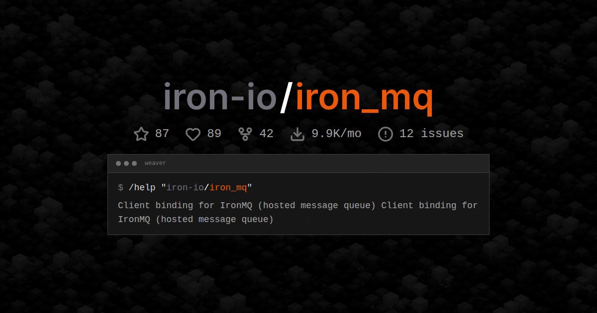 iron-io/iron_mq