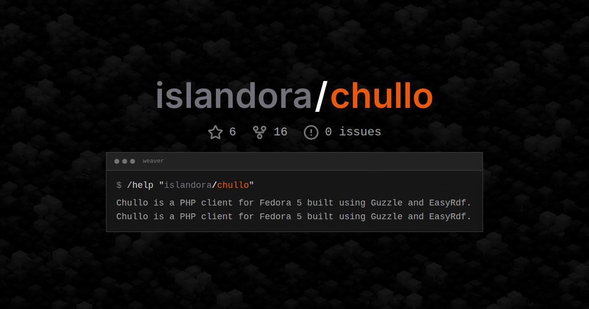 islandora/chullo