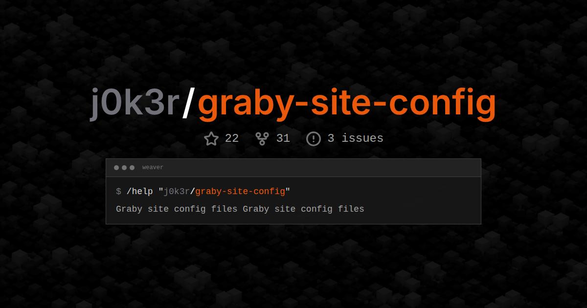 j0k3r/graby-site-config