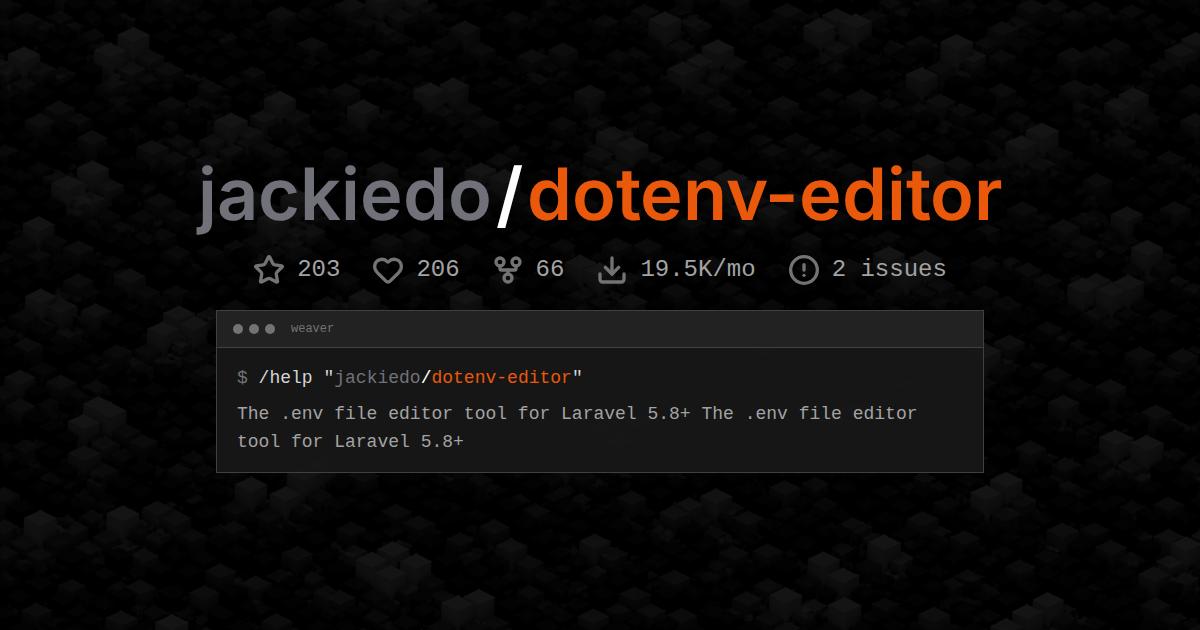 jackiedo/dotenv-editor