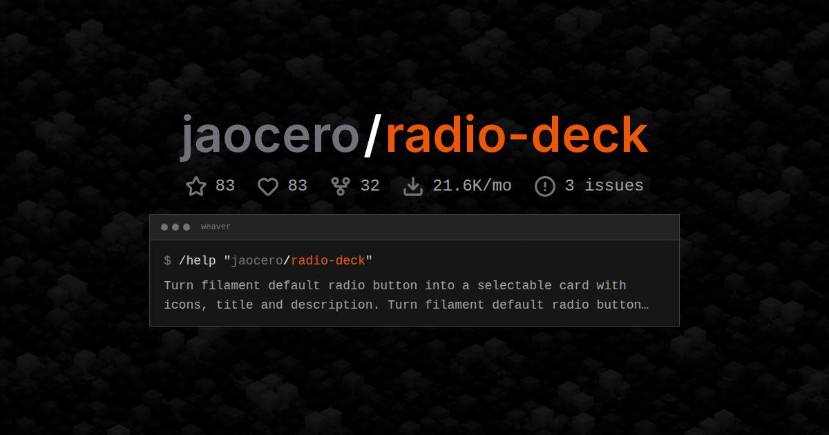 jaocero/radio-deck