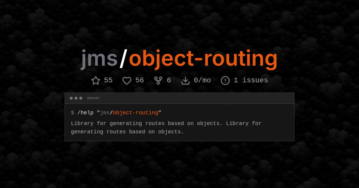 jms/object-routing