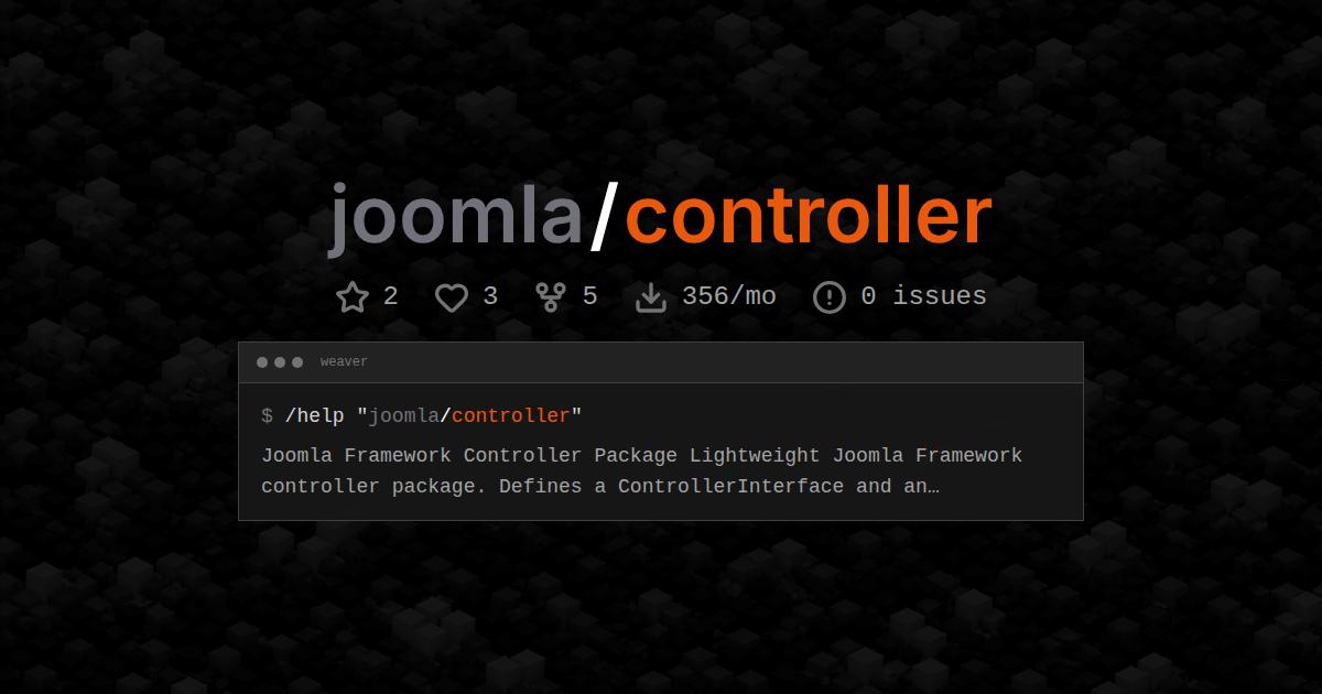 joomla/controller