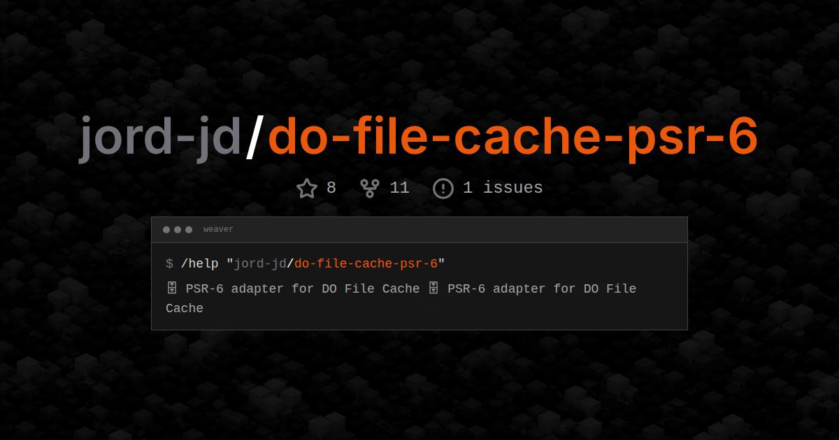 jord-jd/do-file-cache-psr-6