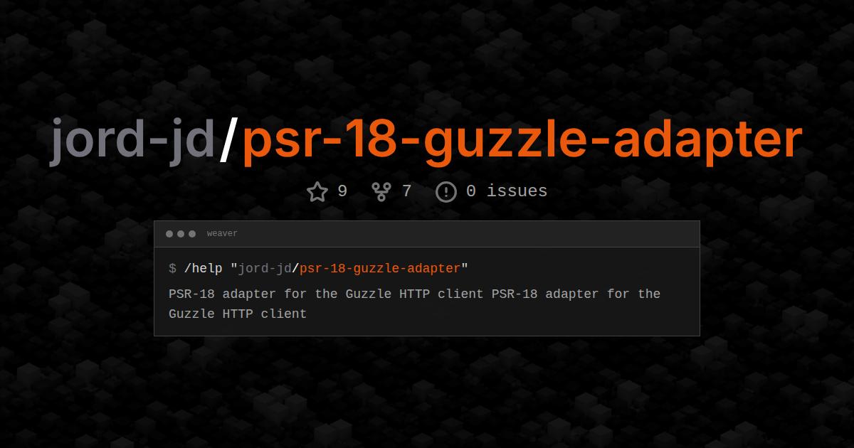 jord-jd/psr-18-guzzle-adapter