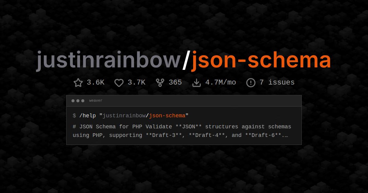 justinrainbow/json-schema