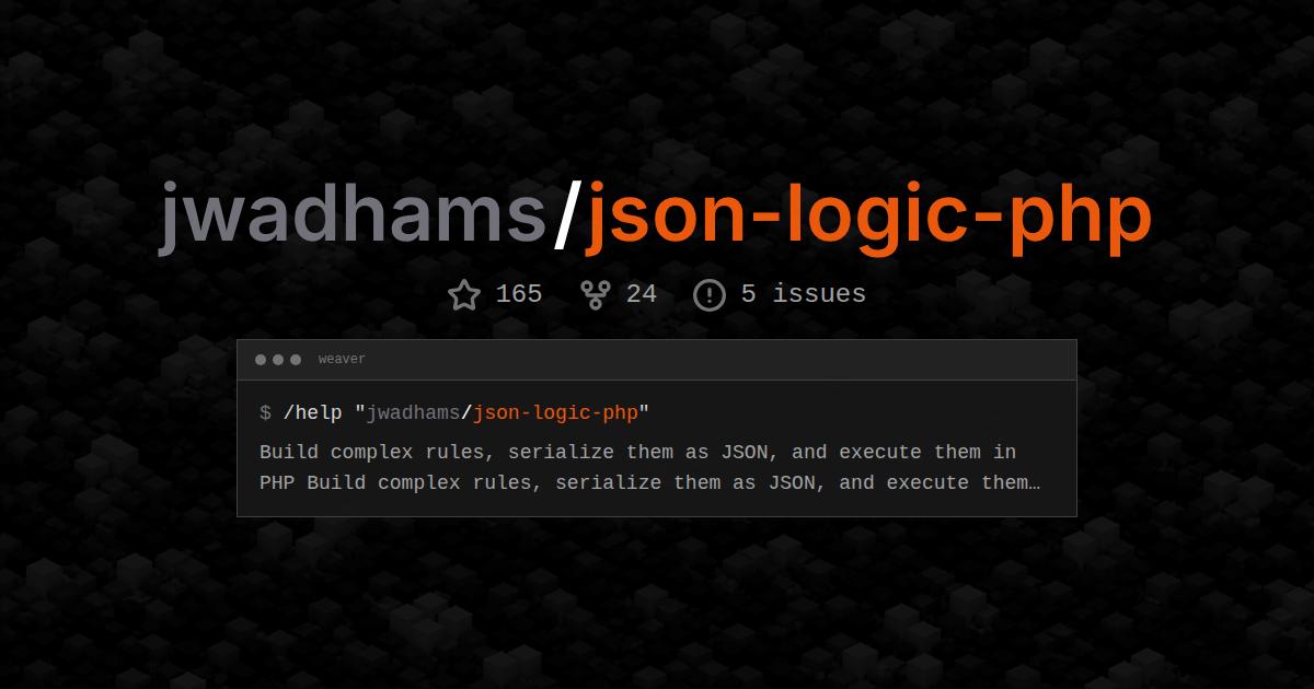 jwadhams/json-logic-php